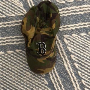 Camo Boston Red Sox hat